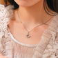 18KN02 18K Solid Gold Butterfly Pendant