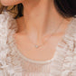 18KN04 18K Solid Gold Wings Necklace