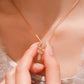18KN05 18K Solid Gold Clover Pendant