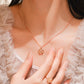 18KN05 18K Solid Gold Clover Pendant