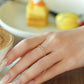 18KR22 18K Solid Gold Diamond Ring