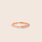 18KR28 18K Solid Gold Diamond Ring