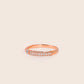 18KR28 18K Solid Gold Diamond Ring