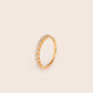 18KR35 18K Solid Gold Diamond Ring