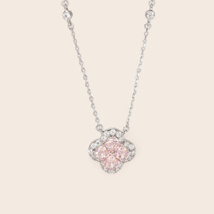 MN170 925 Silver Clover Necklace