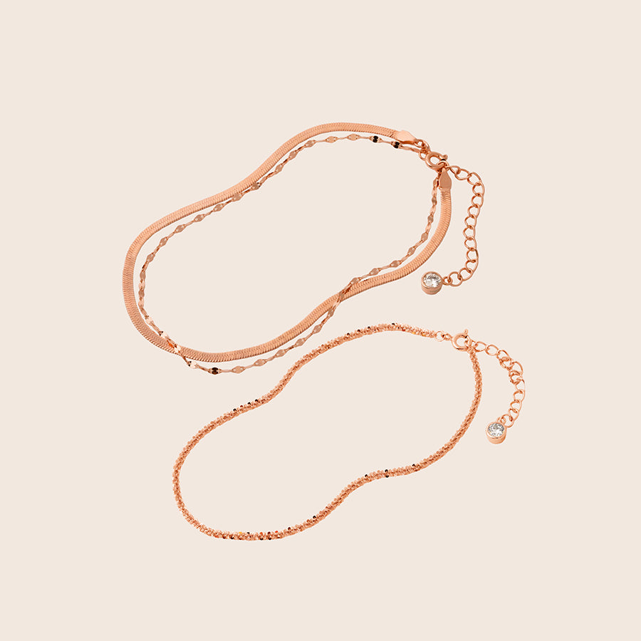 MB073 MB074 anklet Set