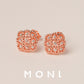 ME671 925 Silver Rattan Earrings