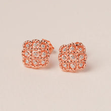 Load image into Gallery viewer, ME671 925 Silver Rattan Earrings
