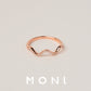 MR1156 925 Silver Smile Ring