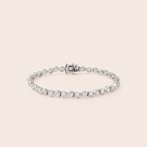 MB016 925 Silver Twist Bracelet