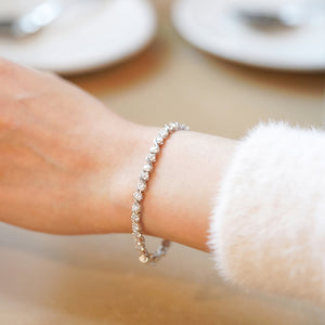 MB016 925 Silver Twist Bracelet