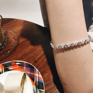 MB016 925 Silver Twist Bracelet