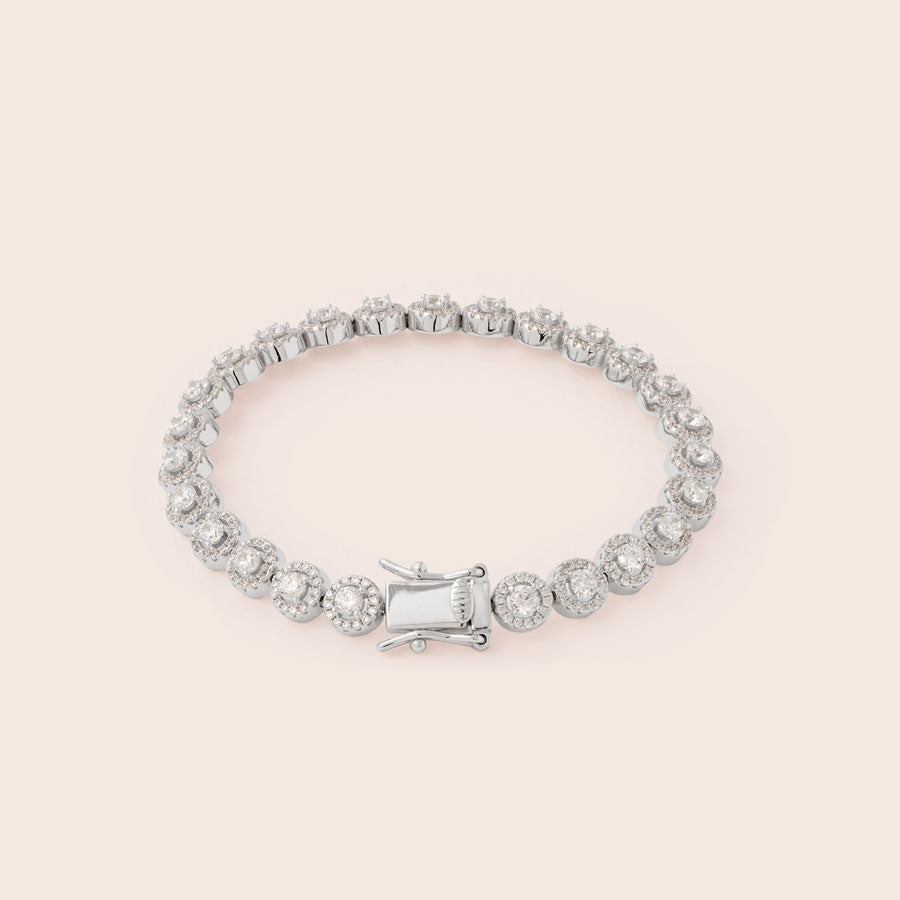 MB024 925 Halo Bracelet