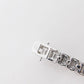 MB029 925 Silver Baguette Bracelet