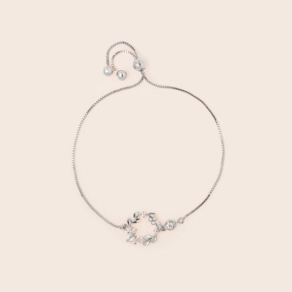 MB033 925 Silver Birthstone Bracelet