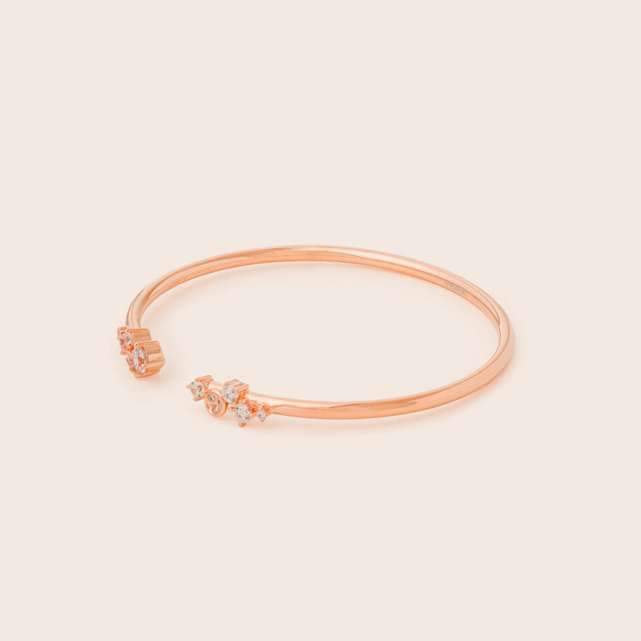 MB035 925純銀簡約開口手鐲– Moni Jewellery