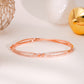 MB077 925 Silver Gleeful Bangle