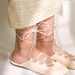 MB087 925 Silver Drift Anklet