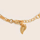 MB095 Alloy Plated with 14K Gold Bunny to Love Bracelet