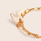 MB095 Alloy Plated with 14K Gold Bunny to Love Bracelet