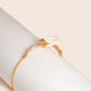MB095 Alloy Plated with 14K Gold Bunny to Love Bracelet