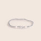 MB103 925 Silver Guardian Bear Pearl Bracelet