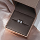 ME026 925純銀 單鑽耳環