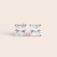 ME410 925 Silver Solitaire Stud Earrings