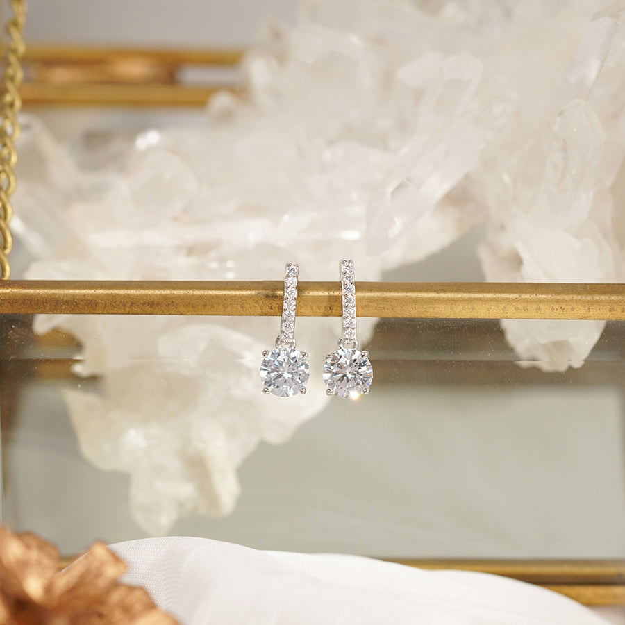 ME505 925 Drop Earrings