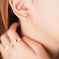 ME522 925 Silver Stud Earrings
