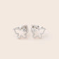 ME525 925 Silver Butterfly Dancing Stone Earrings
