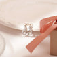 ME558 925 Silver Dancing Stone Earrings