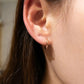 ME563 925 Silver Hoop Earrings