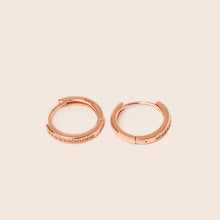 Load image into Gallery viewer, ME564 925 Silver Hoop Earrings
