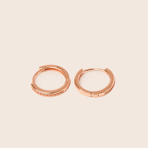 ME564 925 Silver Hoop Earrings