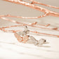 ME577 925 Silver Butterfly Earrings