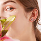 ME577 925 Silver Butterfly Earrings