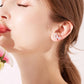 ME577 925 Silver Butterfly Earrings