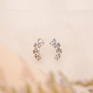 ME582 925 Silver Stud Earrings