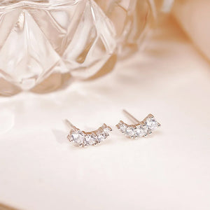 ME582 925 Silver Stud Earrings