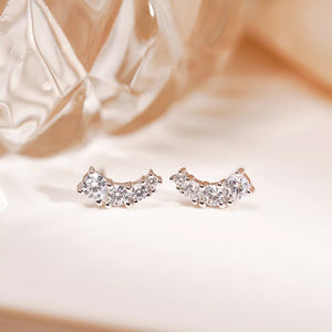 ME582 925 Silver Stud Earrings