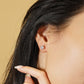 ME596 925 Silver Stud Earrings
