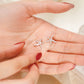ME623 925 Silver Starfish Earrings