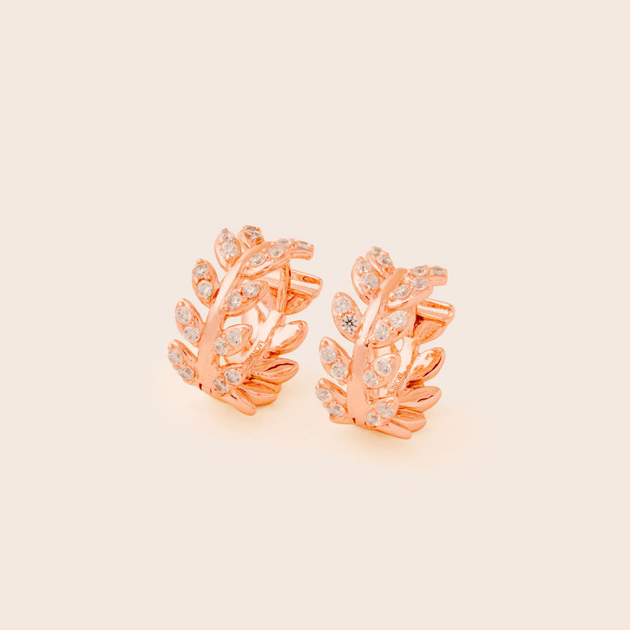 ME641 925 Vine Earrings