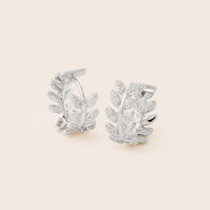 ME641 925 Silver Vine Earrings