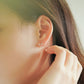 ME642 925 Silver Seed Dancing Stone Earrings