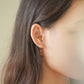 ME647 925 Silver Twist Earrings