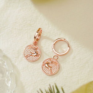 ME655 925 Silver Wonderland Earrings