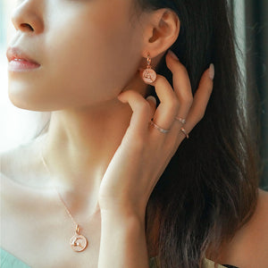 ME655 925 Silver Wonderland Earrings