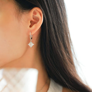 ME661 925 Silver Bloom Earrings